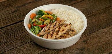 Frango Grelhado com Legumes
